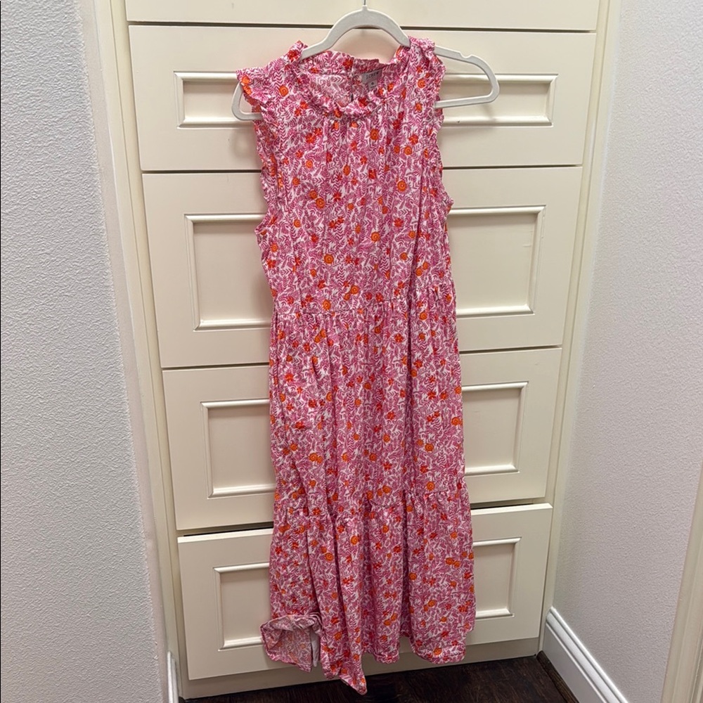 Floral Sleeveless Midi/Maxi Dress
